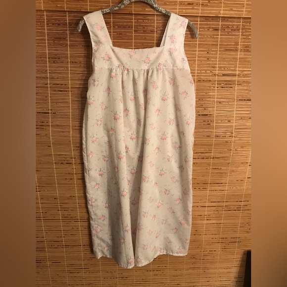 Vintage Ballet Summer Matching 2 Piece Nightgown and House Coat No Size Tag - Picture 4 of 7